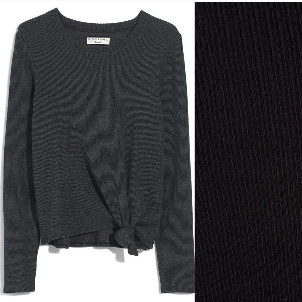 NWT Madewell Knot Longsleeve